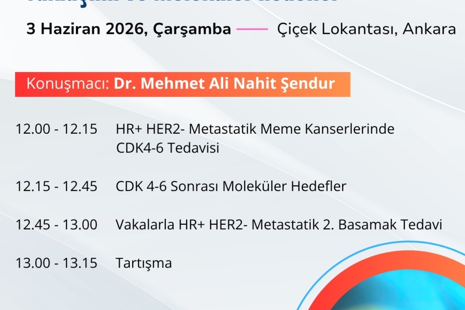 HR+ HER2- Metastatik Meme Kanserinde CDK4-6 İnhibitörleri sonrası Tedavi Yaklaşımı ve Moleküler Hedefler